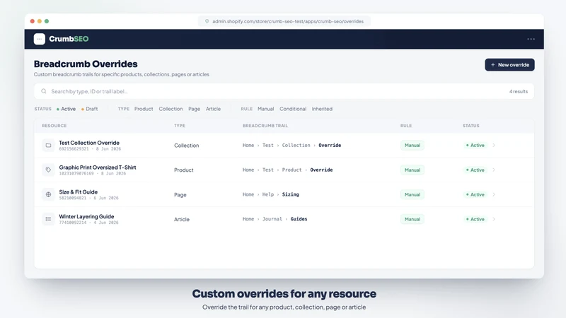 Breadcrumbs & Schema by NA