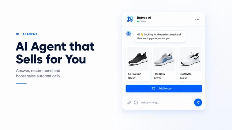 Botvee ‑ Live Chat & AI Agent