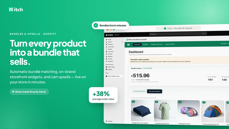 Hitch: Bundles & Upsells