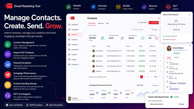 Sendivy: Email Marketing