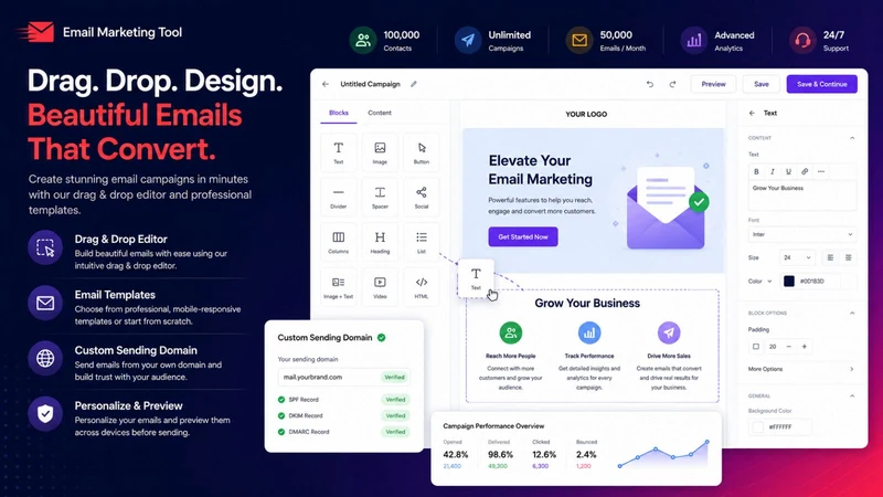 Sendivy: Email Marketing