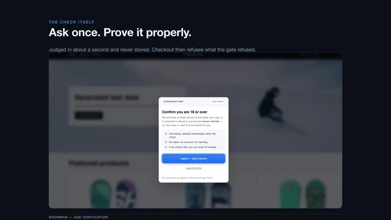 Age Verification by Doorman