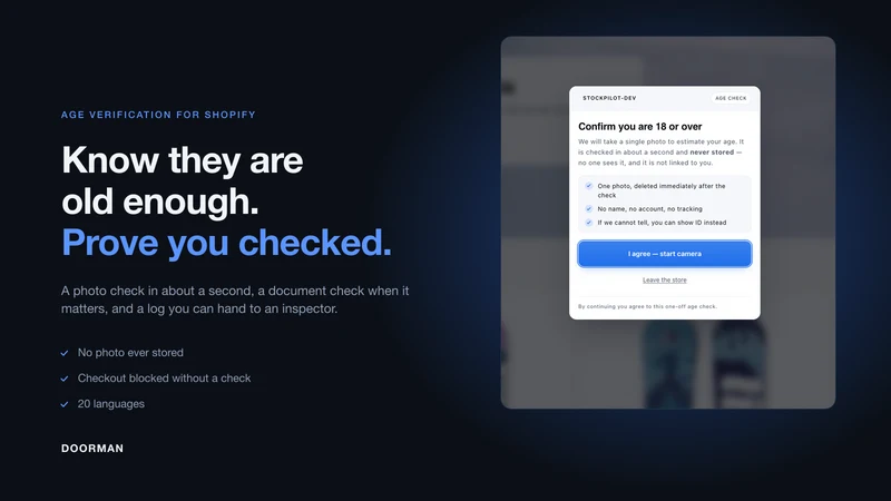 Age Verification by Doorman