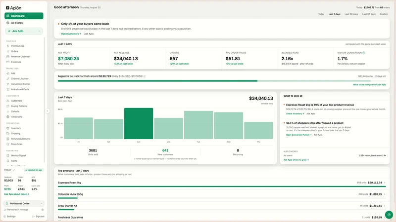 Aplon: AI Profit Analytics