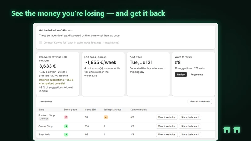 Allocator Inventory Optimizer