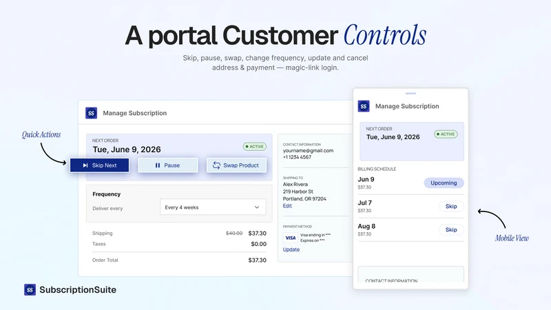 SubscriptionSuite Subscription