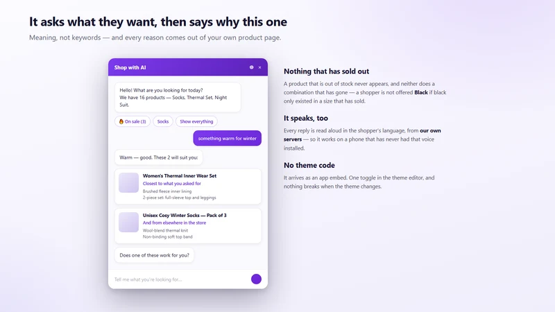 VoiceCart: Ai Sales Agent