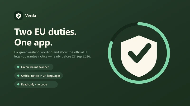 Verda: EU Green Claims