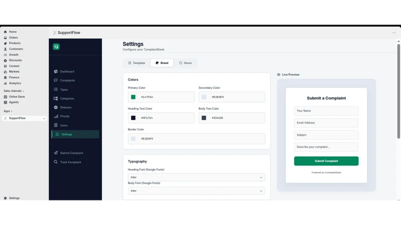 SupportHub Helpdesk