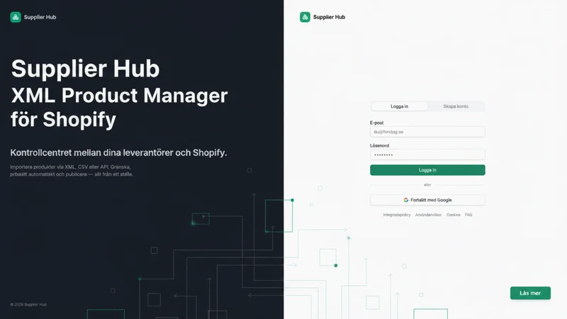 Suppliers Hub