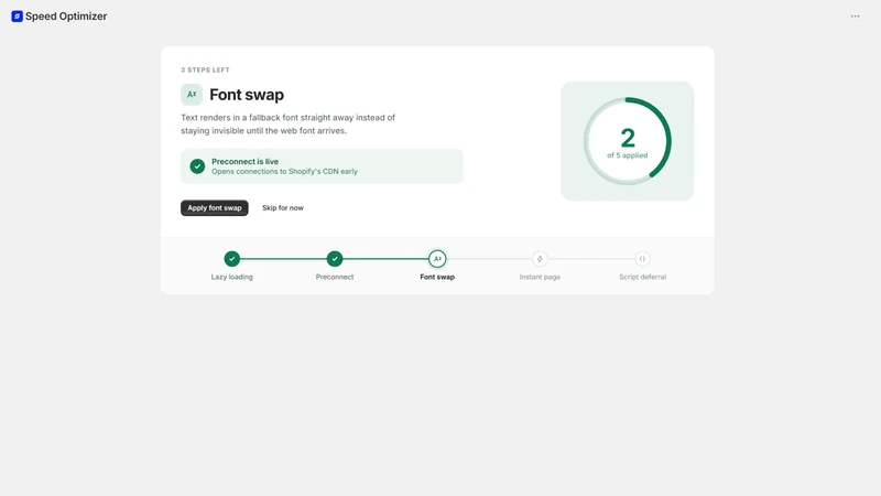 ShopSEO: Speed Optimizer