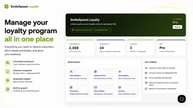 SmileSpeed Loyalty
