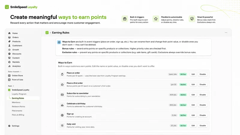 SmileSpeed Loyalty