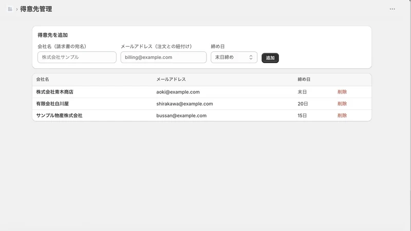 ツキジメ