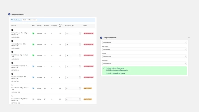 Purveyo ‑ Purchase Orders