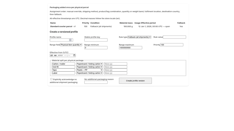 PackRegistry: LUCID Reports