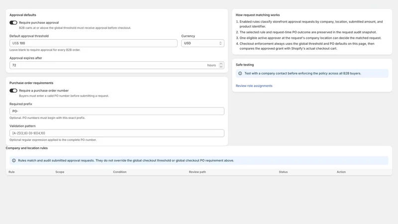 OrderQuorum B2B Approvals