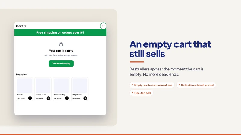 Smart Cart Upsell & Cross‑Sell