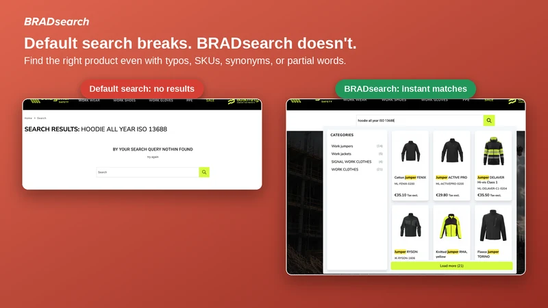 BRADsearch: Search & Filter
