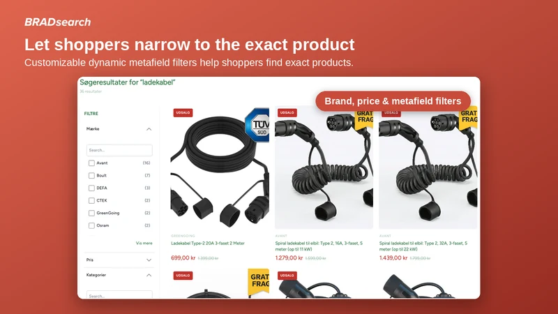 BRADsearch: Search & Filter