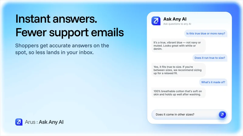 Arus: Ask Any AI