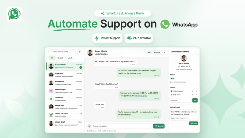 WappAI : WhatsApp CRM