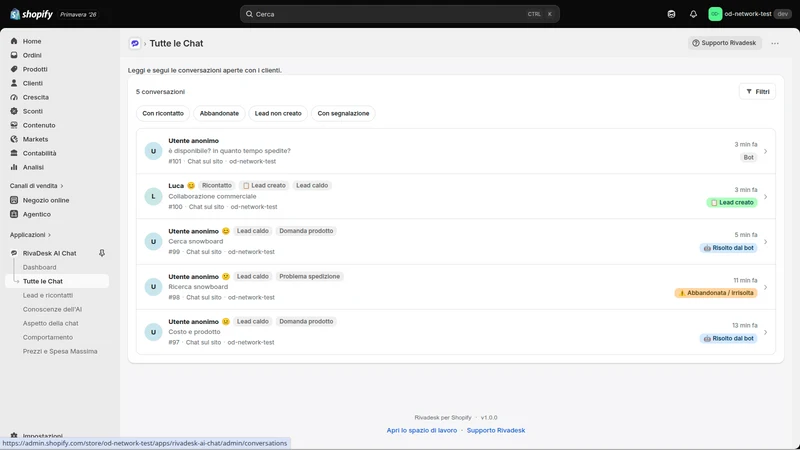 RivaDesk AI Chat