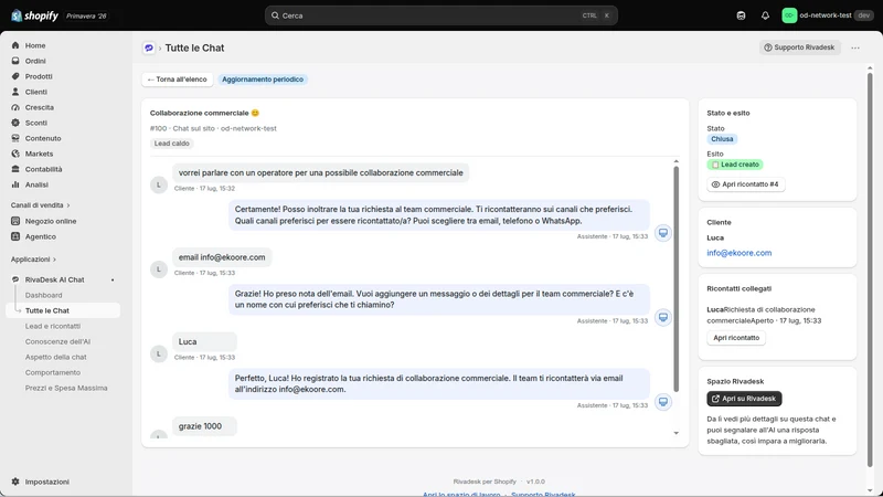 RivaDesk AI Chat