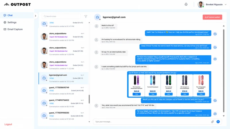 Outpost: AI Sales & Video