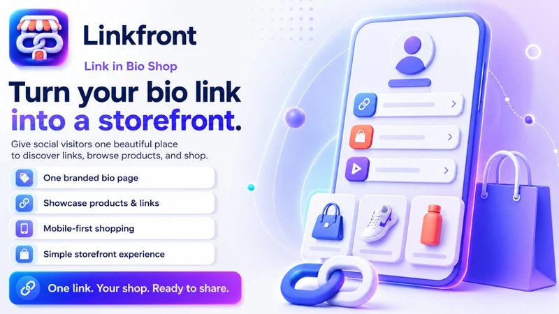 Linkfront, Link in Bio Page