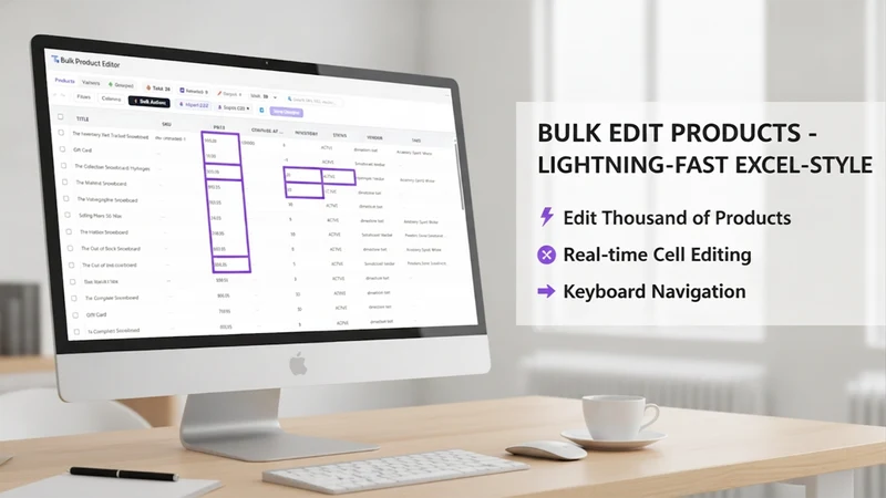 Instant Bulk Product Editor