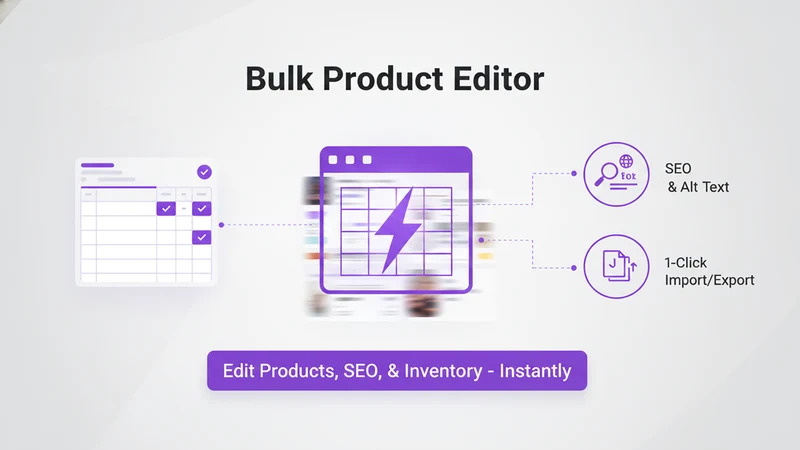 Instant Bulk Product Editor