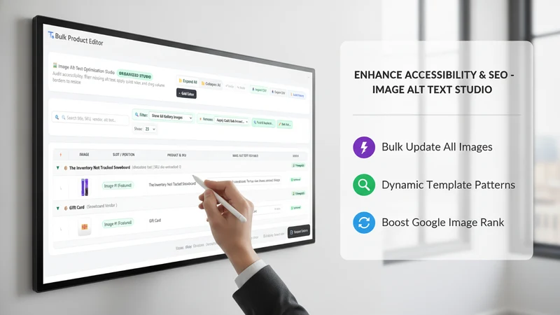 Instant Bulk Product Editor