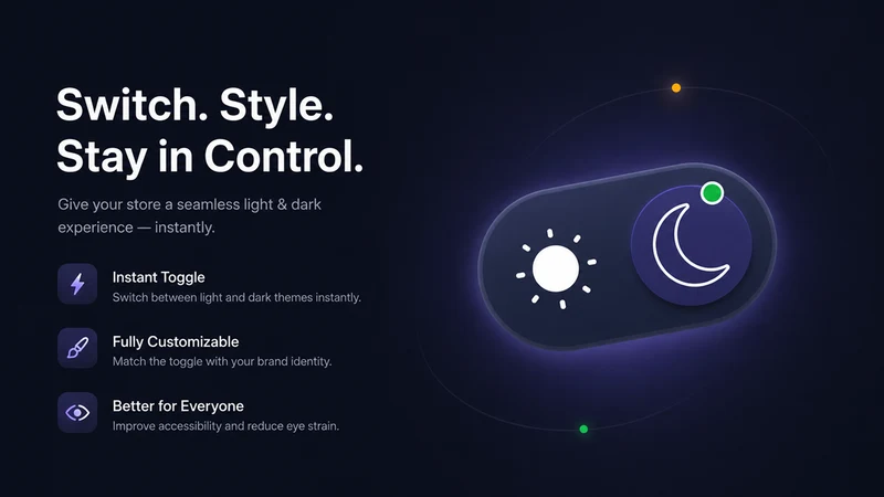 GoodSwitch ‑ Dark Mode Toggle