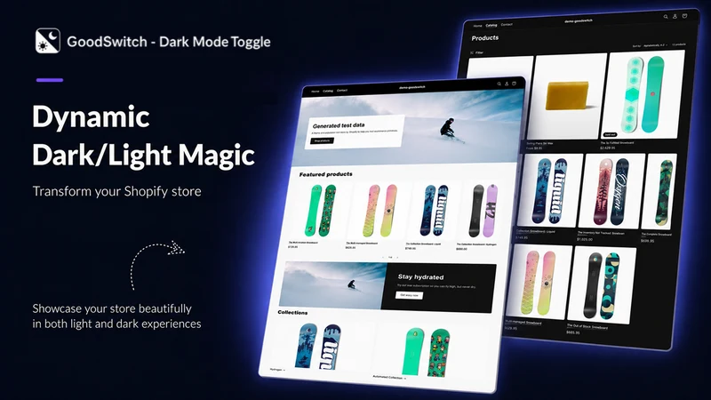 GoodSwitch ‑ Dark Mode Toggle
