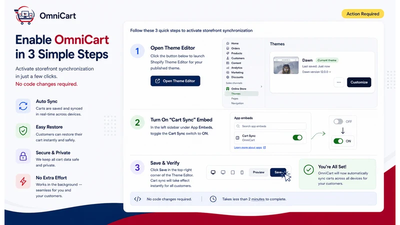 OmniCart: Persistent Cart Sync