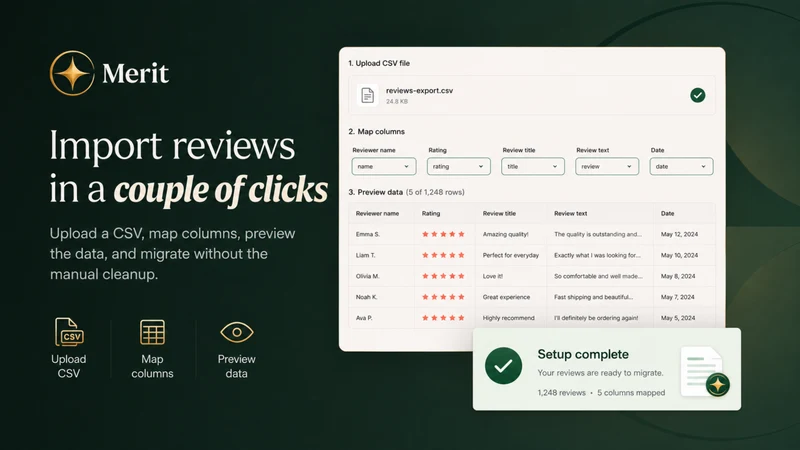 Merit ‑ Product Reviews & UGC