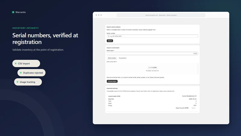 Warrantix: Warranty & Claims