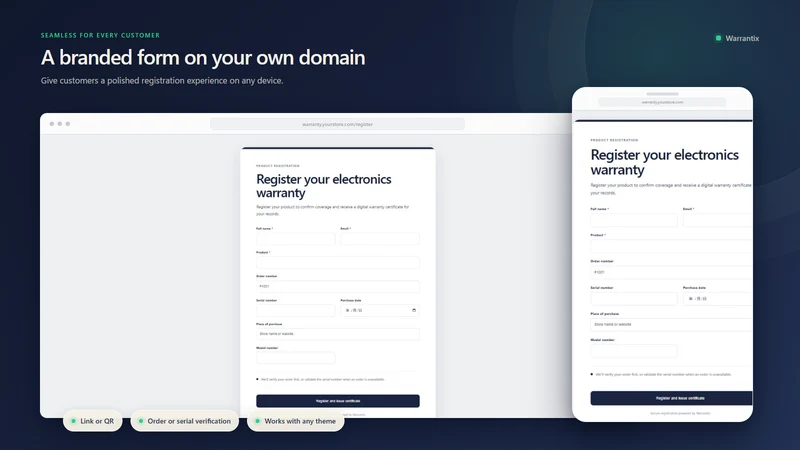 Warrantix: Warranty & Claims