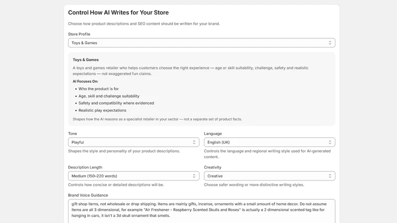 StoreStreamer AI