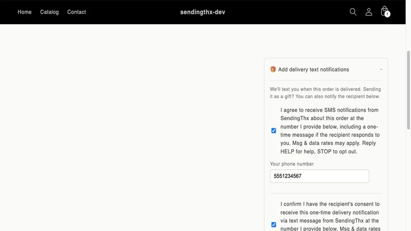 SendingThx