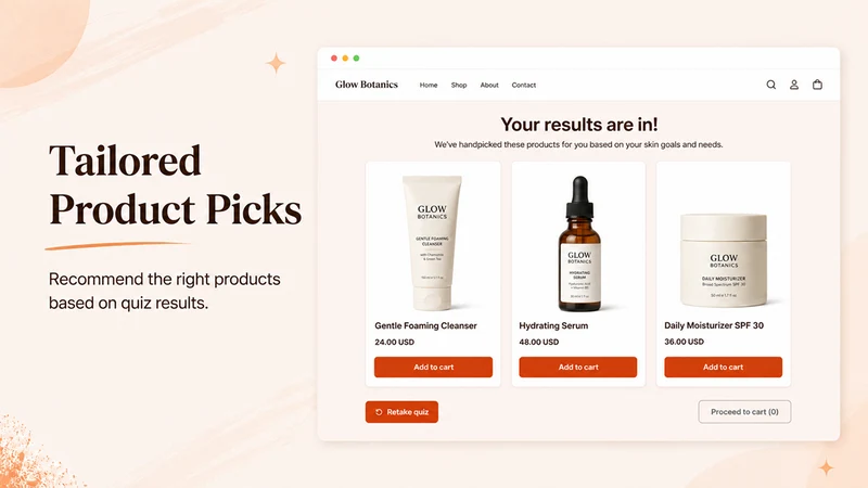 Rich Product Quiz