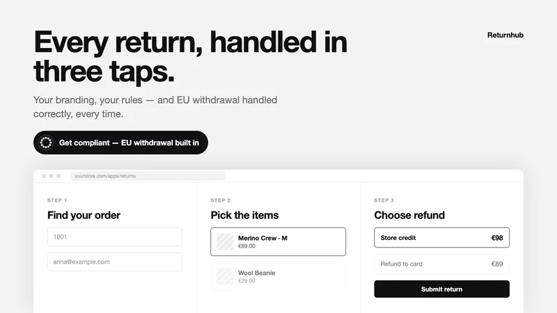 Returnhub
