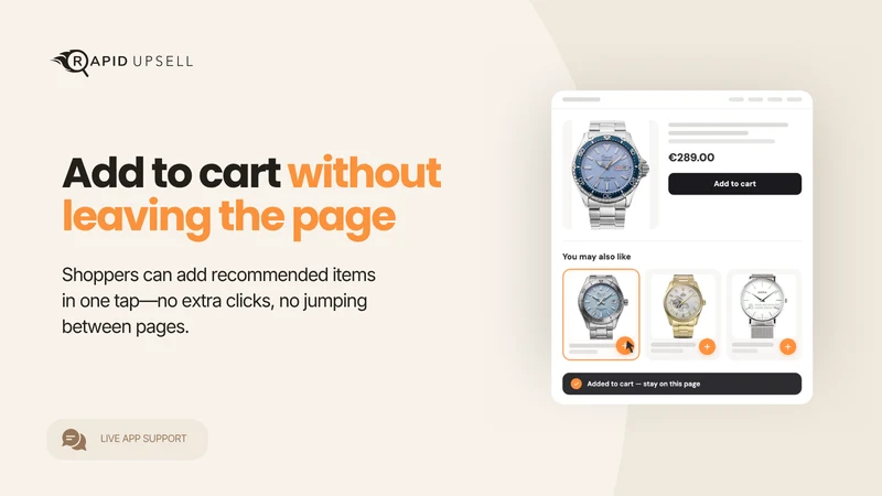 RS: Cart Upsell & Cross Sell