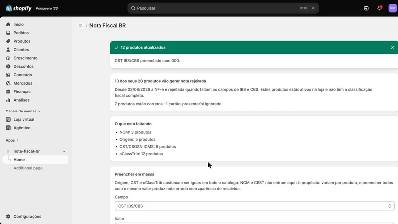 Nota Fiscal BR