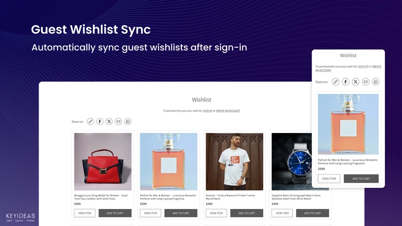 Keyideas Wishlist