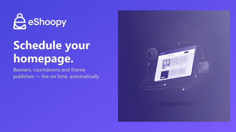 Home Scheduler by eShoopy