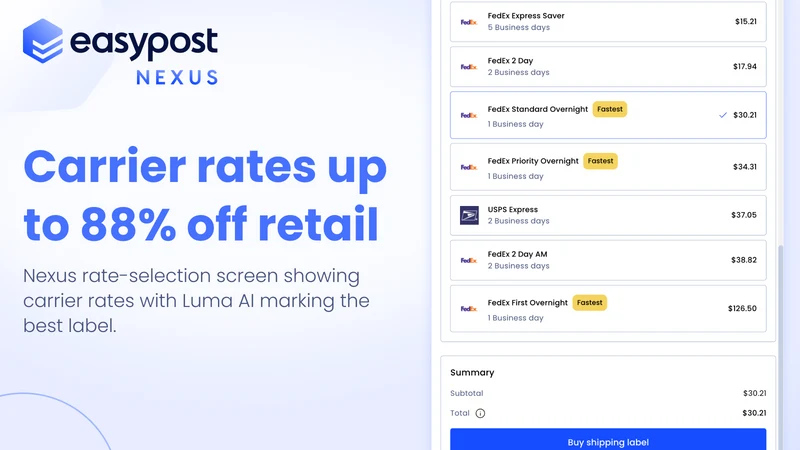 Nexus by EasyPost