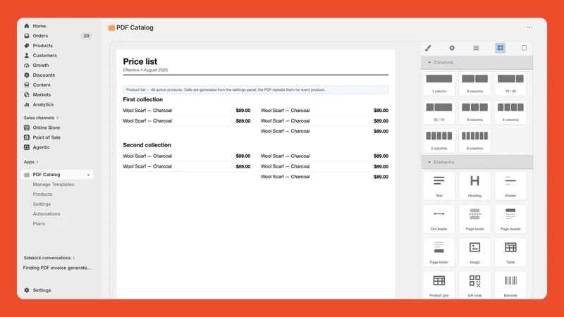 YeeCatalog PDF Catalog Builder