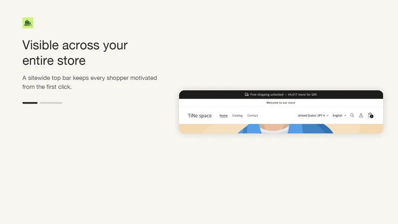 Torko: Free Shipping Bar